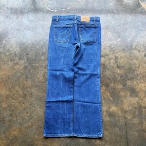 Vintage Levis 517 Orange Tab Jeans Mens 36x31 Made in USA Bootcut Denim 1997